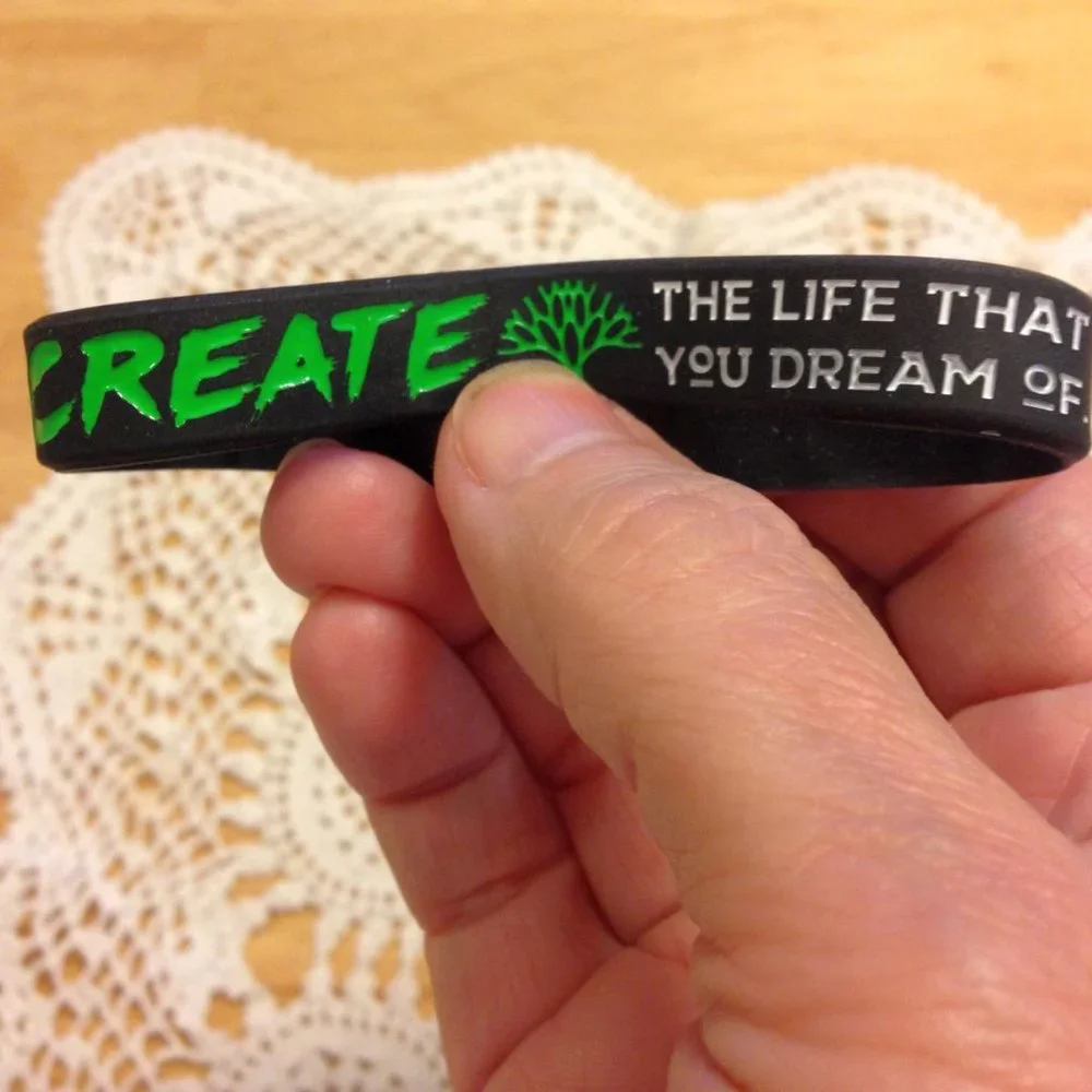 Four new kid's bracelets with inspiring messages